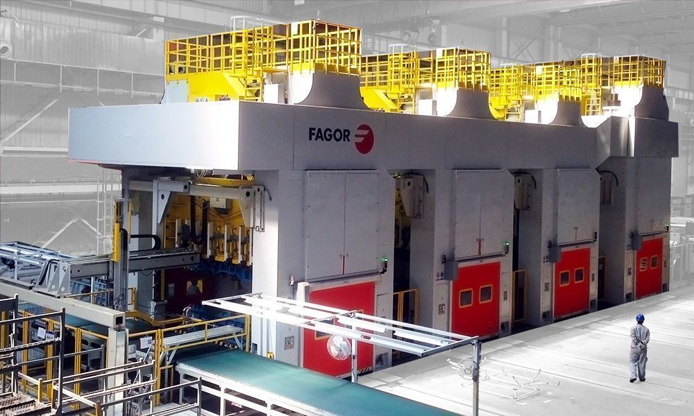 Fully automated conventional press lines - Fagor Arrasate