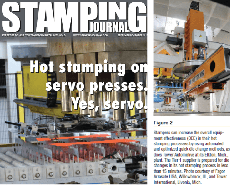 Fagor Arrasate event: FAGOR ARRASATE’s PHS Systems look great in Stamping Journal