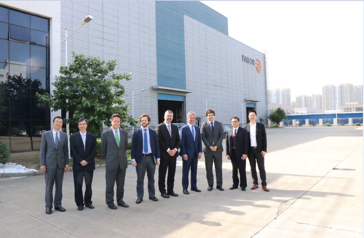 Fagor Arrasate event: THE SPANISH AMBASSADOR TO CHINA VISITED THE FAGOR ARRASATE PLANT IN KUNSHAN