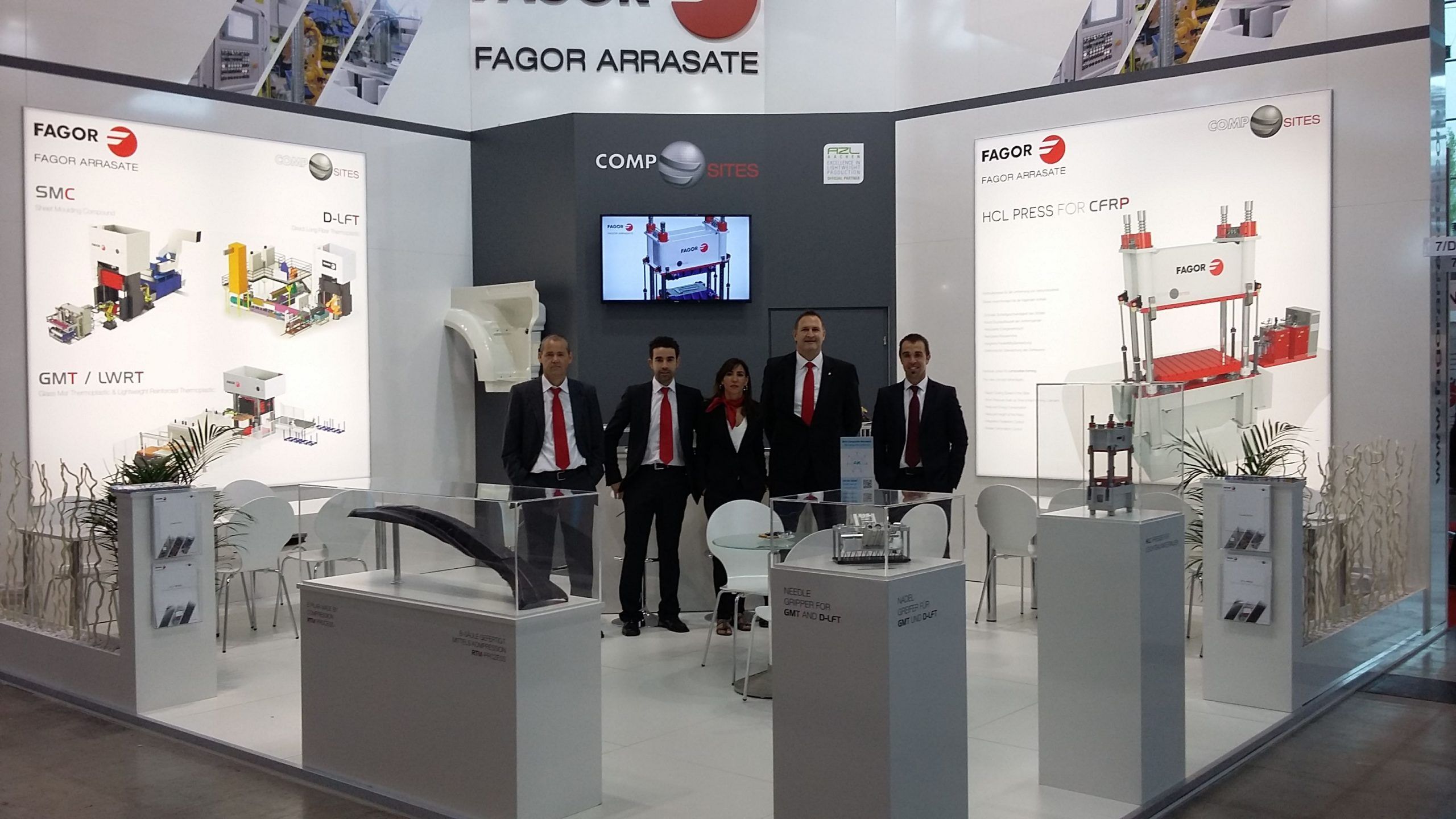 Fagor Arrasate event: IN GERMANY, FAGOR ARRASATE SHOWS ITS KNOW-HOW IN THE COMPOSITES’ FIELD