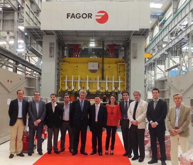 Fagor Arrasate event: SPAIN’S CONGRESS PRESIDENT VISITS THE FACTORY OF FAGOR ARRASATE IN CHINA