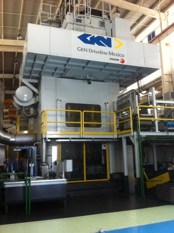 Fagor Arrasate event: OPENING IN GKN CELAYA MEXICO OF A WARM FORGING LINE OF FAGOR