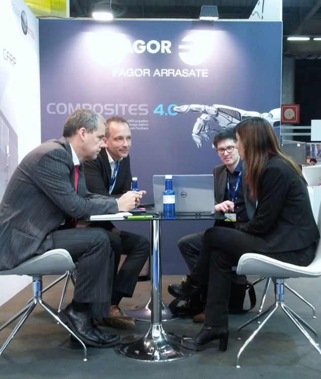 Fagor Arrasate event: FAGOR ARRASATE’S COMPOSITES TEAM PRESENTS ITS PRODUCTS AT JEC WORLD 2017