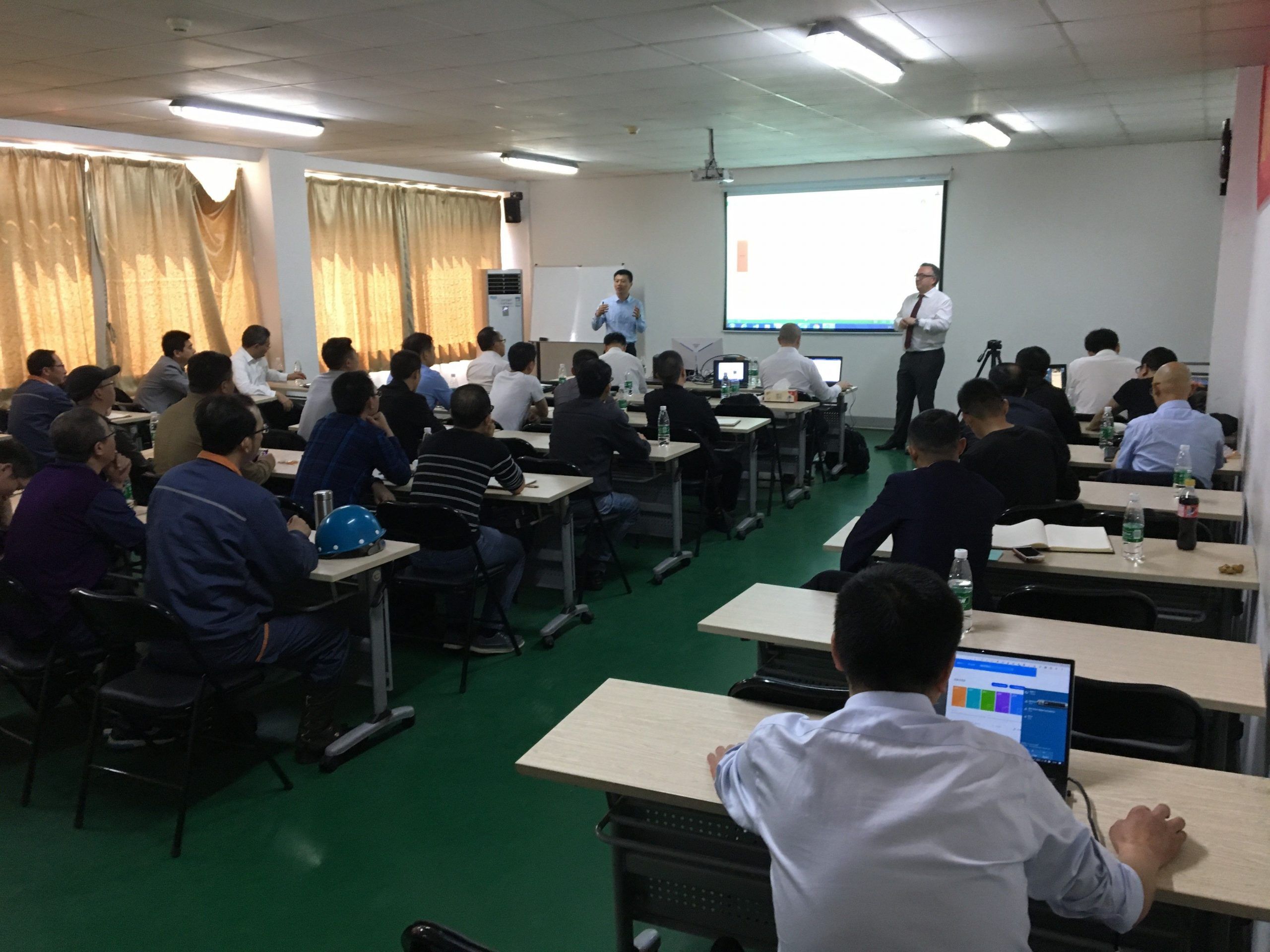 Fagor Arrasate event: A training course was held for the company BAOSTEEL