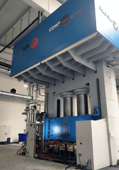 Fagor Arrasate event: SPANISH MANUFACTURER OF COMPOSITE COMPONENTS EXPANDS ITS PRODUCTION CAPACITY WITH TWO NEW 30,000 KN PRESSES FROM FAGOR ARRASATE