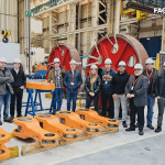 Partners of the i-Stamp project visiting Fagor Arrasate's production and assembly facilities for hydraulic press systems and sheet metal processing lines