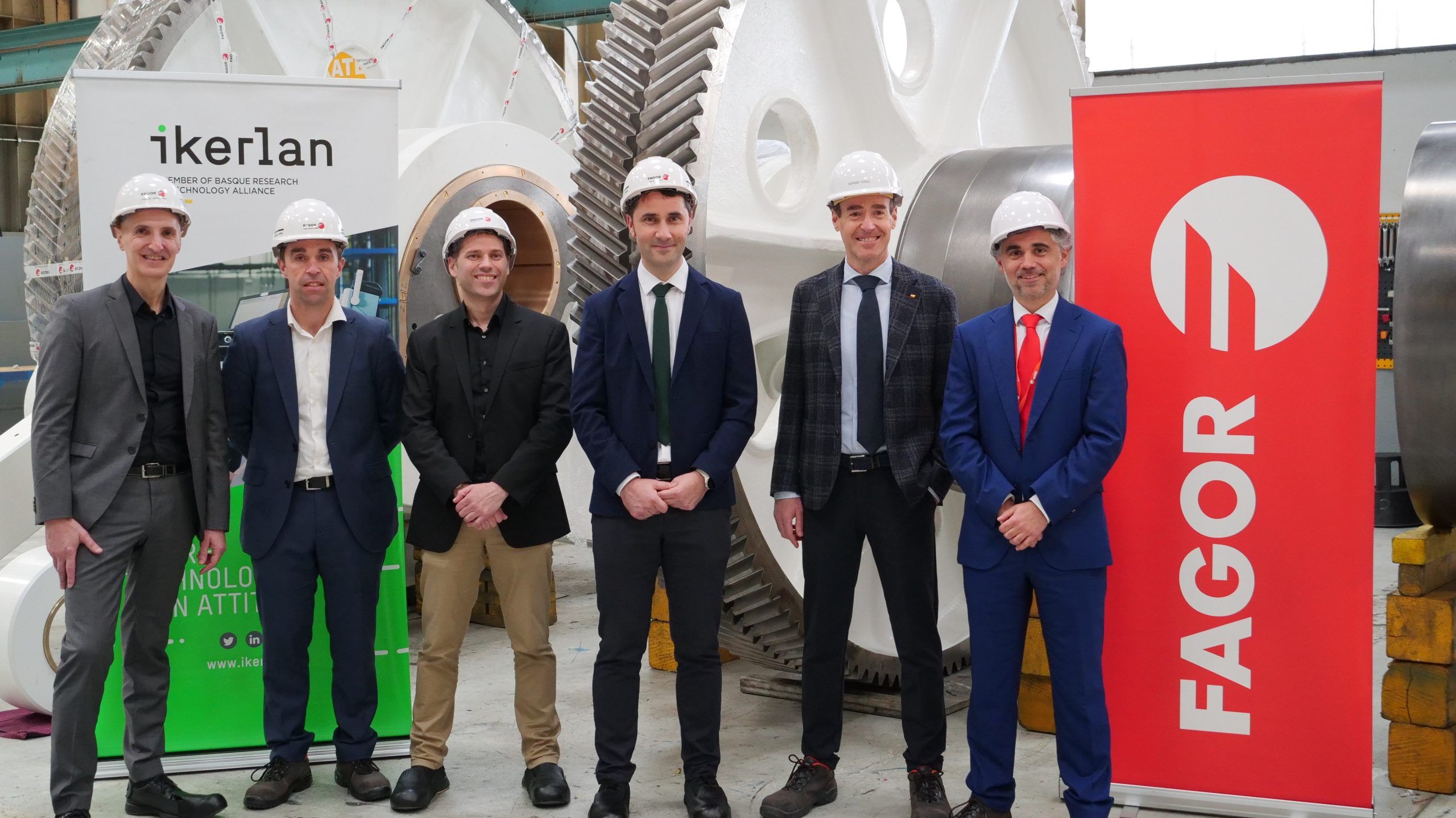 Fagor Arrasate event: FAGOR ARRASATE and KONIKER reinforce their collaboration with IKERLAN to develop and implement intelligent technologies in their production process