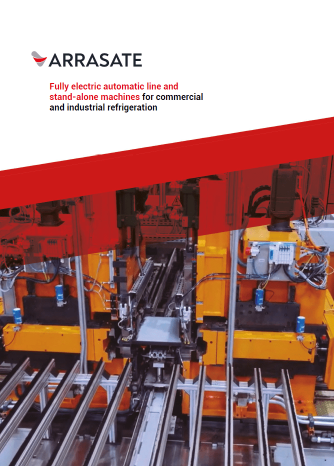 Download pdf - Catálogo: Línea automática totalmente eléctrica para la fabricación de Frigoríficos Comerciales e Industriales (EN)