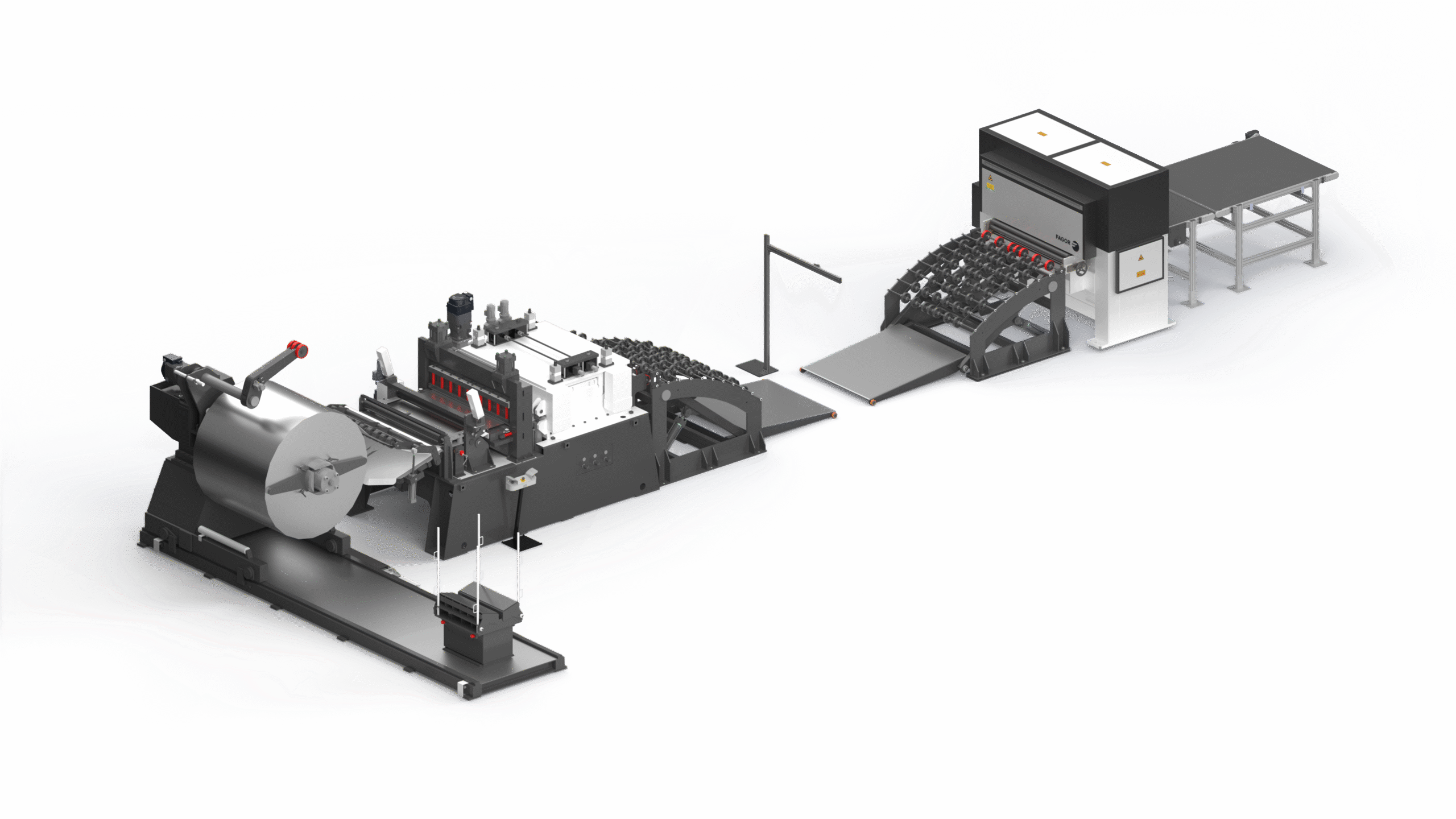 Laser blanking Flow